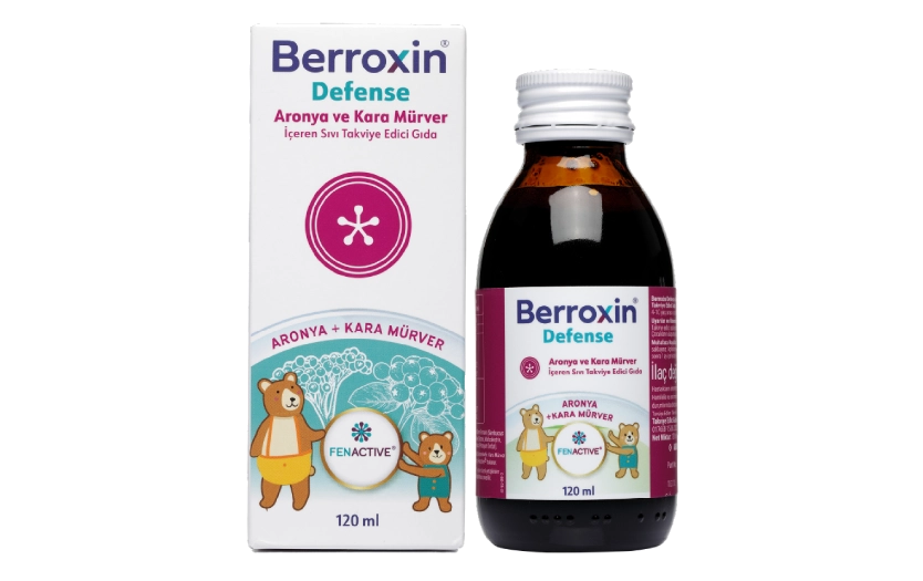 Defense Aronya ve Kara Mürver 120 ML Şurup