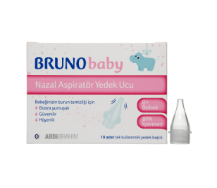 Bruno Baby  Nazal Aspiratör Yedek Ucu 10 Adet