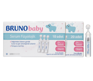 Bruno Baby  Serum Fizyolojik 5 ML Flakon