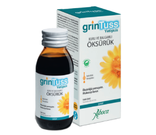 Grintuss Yetişkin Kuru ve Balgamlı Öksürük 128 GR Şurup