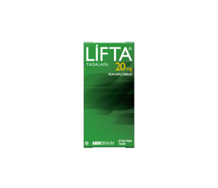 Lifta  20 MG 8 Film Kaplı Tablet