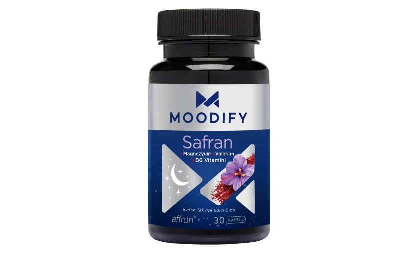  Safran, Magnezyum, Valerin, Vitamin B6 30 Kapsül