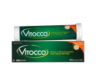 Vitocco  B Vitamini ve Mineral Kompleksi 15 Efervesan Tablet