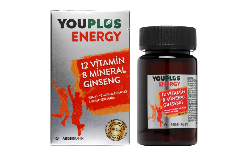 Energy 12 Vitamin ve 8 Mineral Kompleksi 30 Tablet