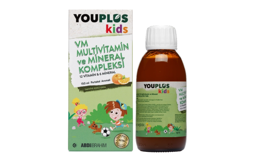 Kids VM Multivitamin ve Mineral Kompleksi 150 ML Şurup